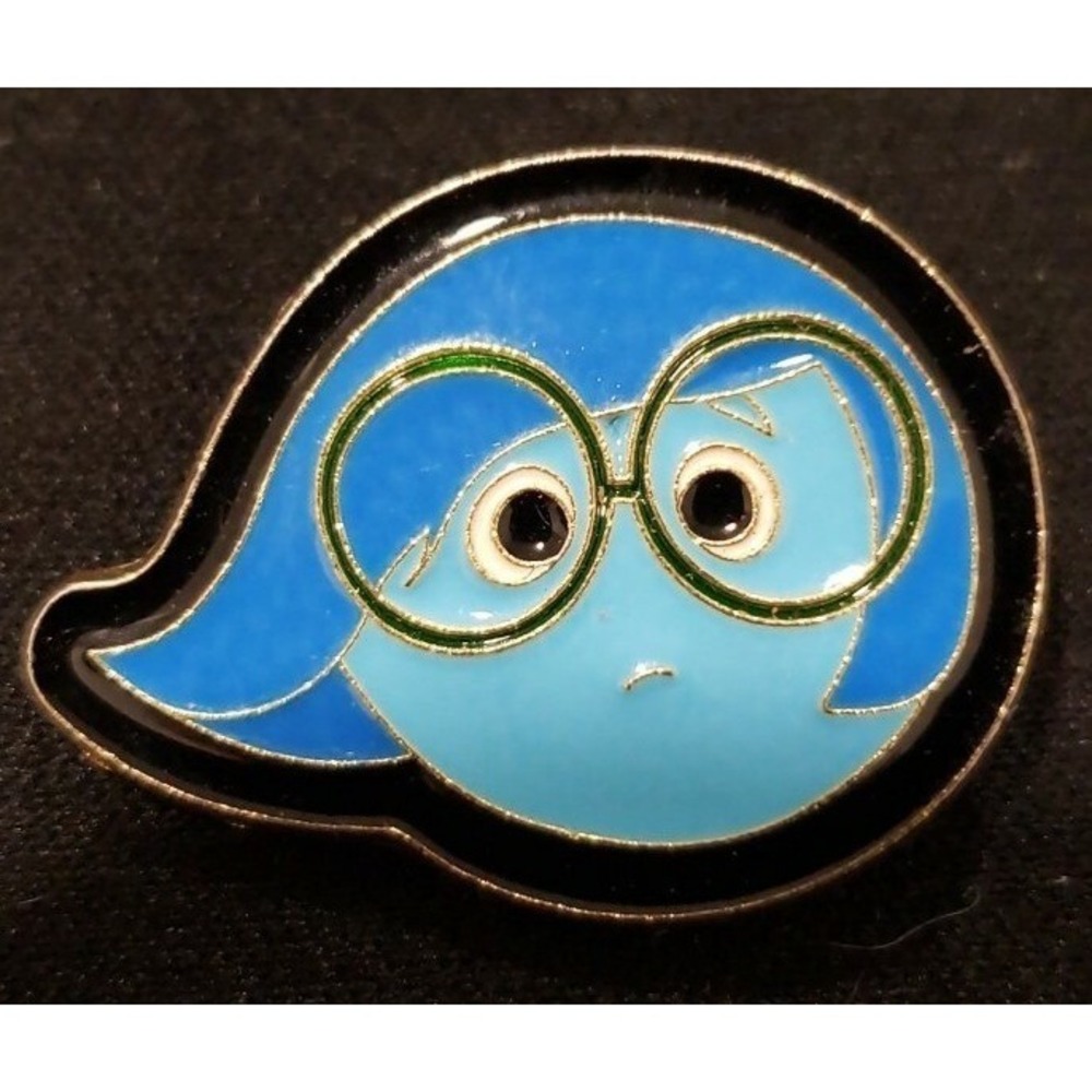 Disney Pin‎ Inside Out Sadness Feeling Blue 109869 Booster